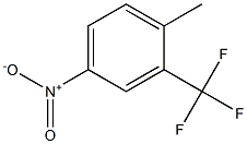 2-三氟甲基-4-硝基甲苯 结构式