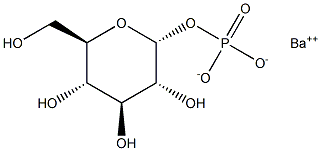 A-D-GLUCOSE-1-PHOSPHATE MONOBARIUM SALT 结构式