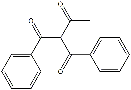 1,1-二苯甲醯丙酮 结构式