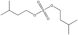 硫酸[二]異戊酯 结构式