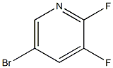 2,3-二氟-5-溴吡啶 结构式