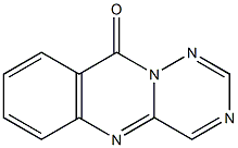 1,2,4-triazino(6,1-b)quinazolone 结构式