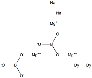 magnesium borate-dysprosium sodium 结构式