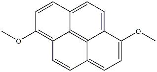 1,6-dimethoxypyrene 结构式