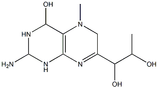 5-methyltetrahydrobiopterin 结构式