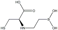 (2-boronoethyl)-cysteine 结构式