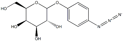 p-azidophenyl galactopyranoside 结构式