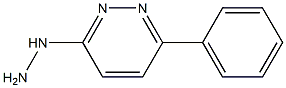 3-phenyl-6-hydrazinopyridazine 结构式