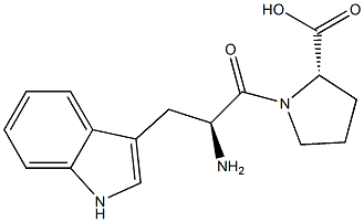 tryptophyl-proline 结构式