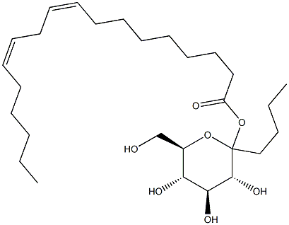 butylglucoside linoleate 结构式
