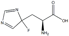 4-fluorohistidine 结构式