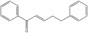 1,5-diphenyl-2-penten-1-one 结构式