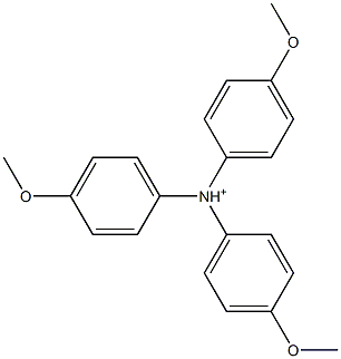 trianisylaminium 结构式