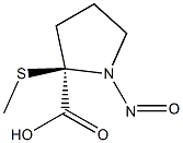 N-nitroso-2-methylthioproline 结构式