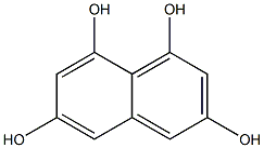 1,3,6,8-tetrahydroxynaphthalene 结构式