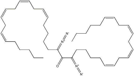 arachidonyl-diazomethyl ketone 结构式