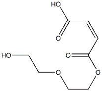 diethylene glycol maleate 结构式