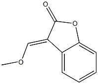 3-methoxymethylenebenzofuran-2(3H)-one 结构式