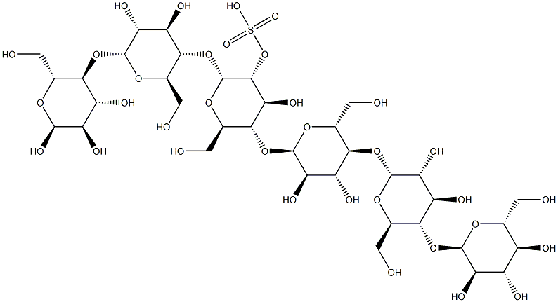 maltohexaose sulfate 结构式