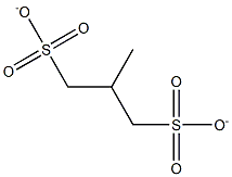 ETHANEDIMETHANESULPHONATE 结构式