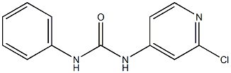 N-(CHLORO-4-PYRIDINYL)-N'-PHENYLUREA 结构式
