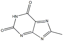 METHYLXANTHINE(UNSPECIFIED) 结构式