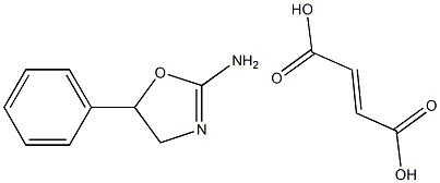 2-OXAZOLINE,2-AMINO-5-PHENYL-,FUMARATE 结构式