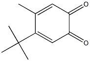 4-TERT-BUTYL-5-METHYL-1,2-QUINONE 结构式
