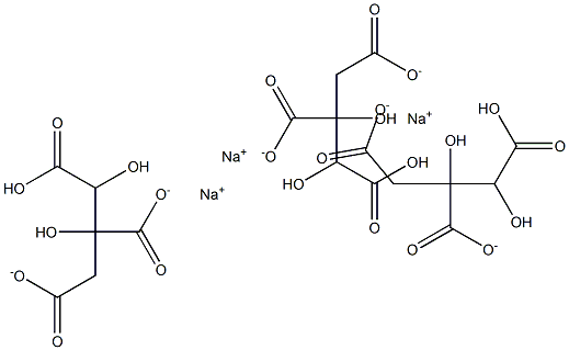 TRISODIUMHYDROXYCITRATE 结构式