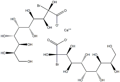 CALCIUMBROMOGALACTOGLUCONATE 结构式