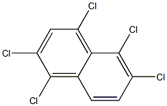 1,2,4,5,6-PENTACHLORONAPHTHALENE 结构式