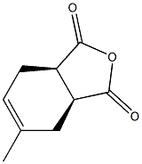 CIS-4-METHYLCYCLOHEX-4-ENE-1,2-DICARBOXYLICANHYDRIDE 结构式