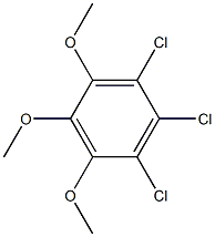 TRIMETHOXYTRICHLOROBENZENE 结构式