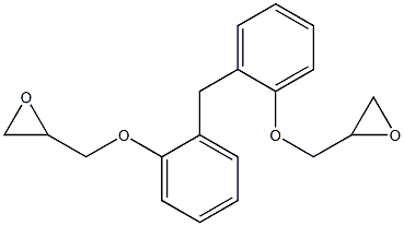 2,2'-(METHYLENEBIS(2,1-PHENYLENEOXYMETHYLENE))BISOXIRANE 结构式