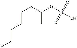 OCTAN-2-SULPHATE 结构式