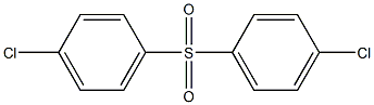 4,4'-DICHLORO-1,1'-SULFONYLDIBENZENE 结构式