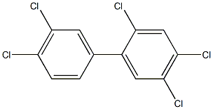 2,4,5,4',5'-PENTACHLOROBIPHENYL 结构式