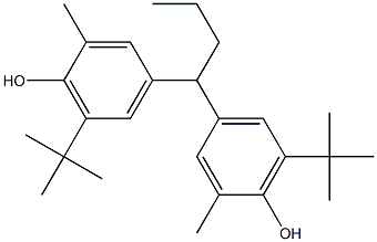 4,4-BUTYLIDENEBIS(2-METHYL-6-TERT-BUTYLPHENOL) 结构式