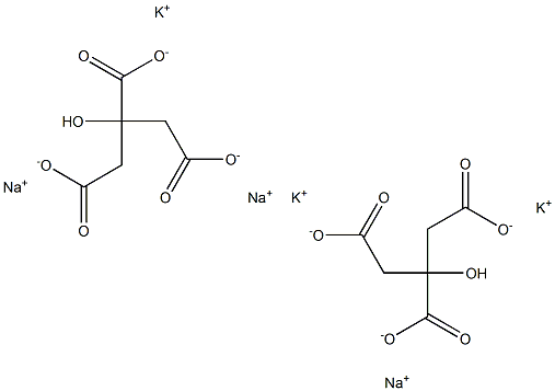 SODIUMPOTASSIUMCITRATE 结构式