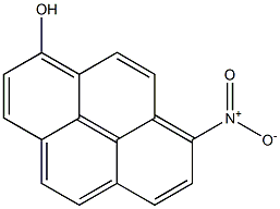 8-MONOHYDROXY-1-NITROPYRENE 结构式