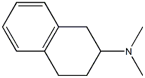 2-DIMETHYLAMINO-1,2,3,4-TETRAHYDRONAPHTHALENE 结构式