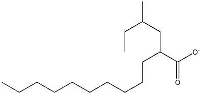 2-METHYLBUTYLDODECANOATE 结构式