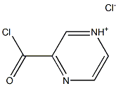 2-CHLOROCARBONYLPYRAZINIUMCHLORIDE 结构式