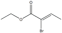 ETHYL-ALPHA-BROMOCROTONATE 结构式