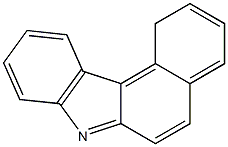 1H-BENZO(C)CARBAZOLE 结构式