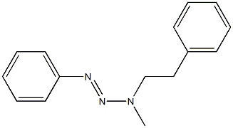 1-PHENYL-METHYLPHENYL-3,3-DIMETHYLTRIAZENE 结构式