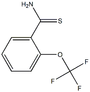 2-(TRIFLUOROMETHOXY)BENZENECARBOTHIOAMIDE 结构式