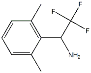 1-(2,6-Aimethylphenyl)-2,2,2-trifluoroethylamine 结构式