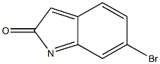6-Bromoindole-2-one 结构式