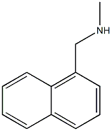 N-Methyl-1-naphthalenemethanamine 结构式